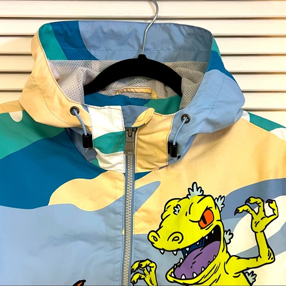 Nickelodeon X Members Only Size M Rugrats ALLOVER Camo Chucky/Tommy Wind… - Picture 7 of 12